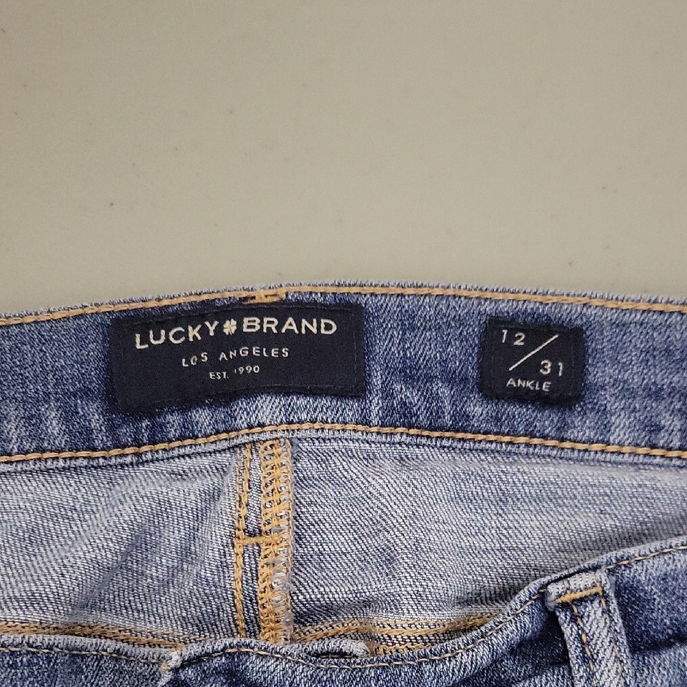 Lucky Brand Light Blue Denim Ankle Jeans